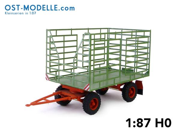 Strohanhänger mit geätzten Aufbau Variante l Gitterstruktur (H) – oxidgrün rot